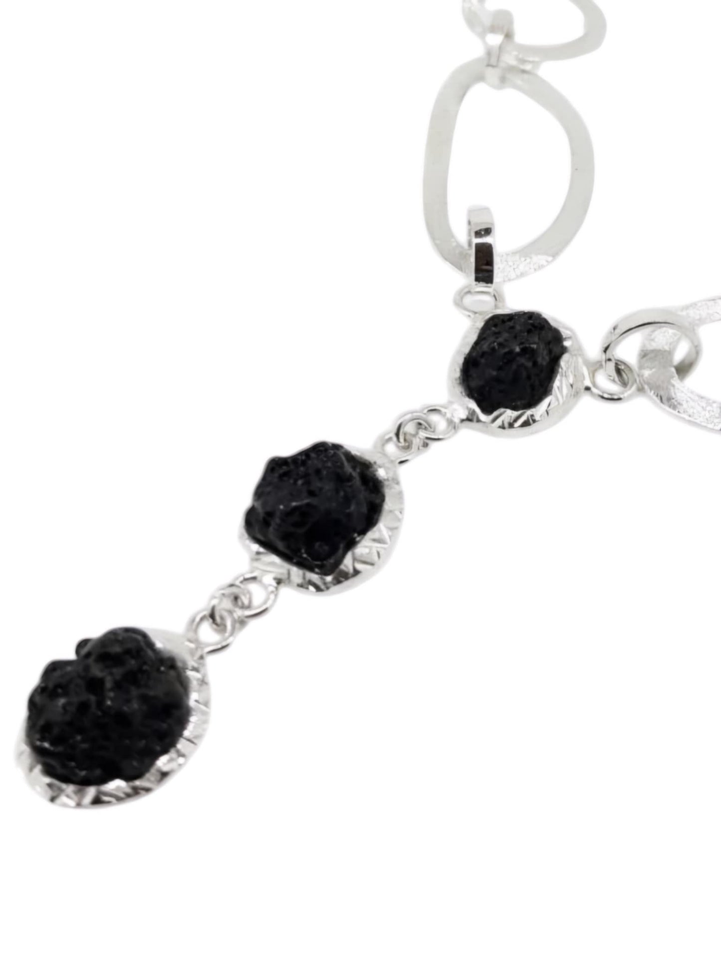 Sautoir necklace & lava