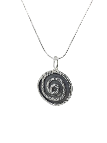 Stormur silver necklace,hannað og smiðað á Islandi af Montoro Gullsmiði.