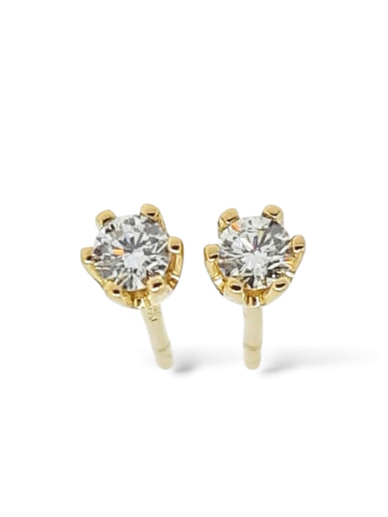 Boucles d'oreilles en diamant 0.14ct