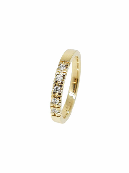 Bague en diamant 0,10ct
