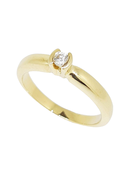 Bague en diamant 0,07ct